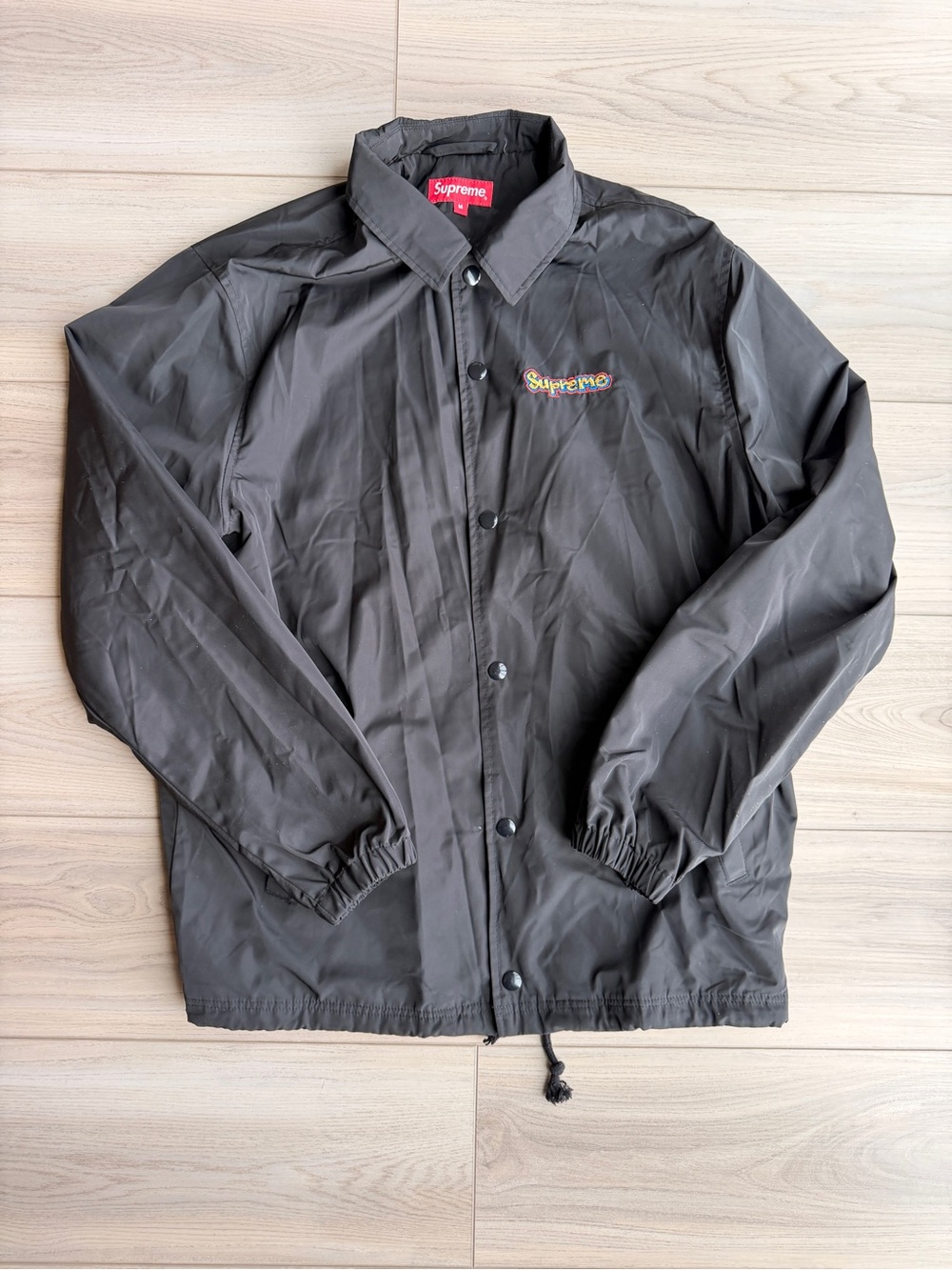Supreme New York Gonz Logo Coaches Jacket - Medium